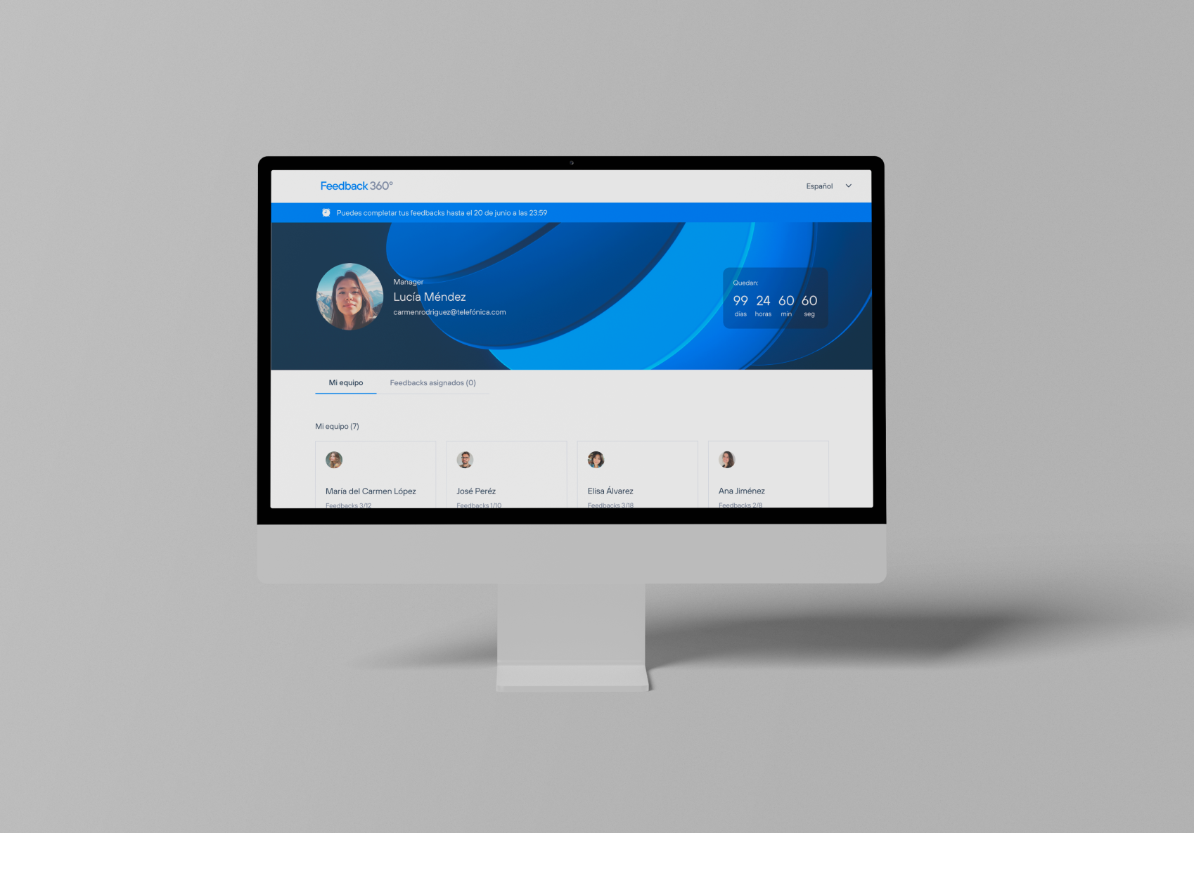 Dashboard de Feedback 360