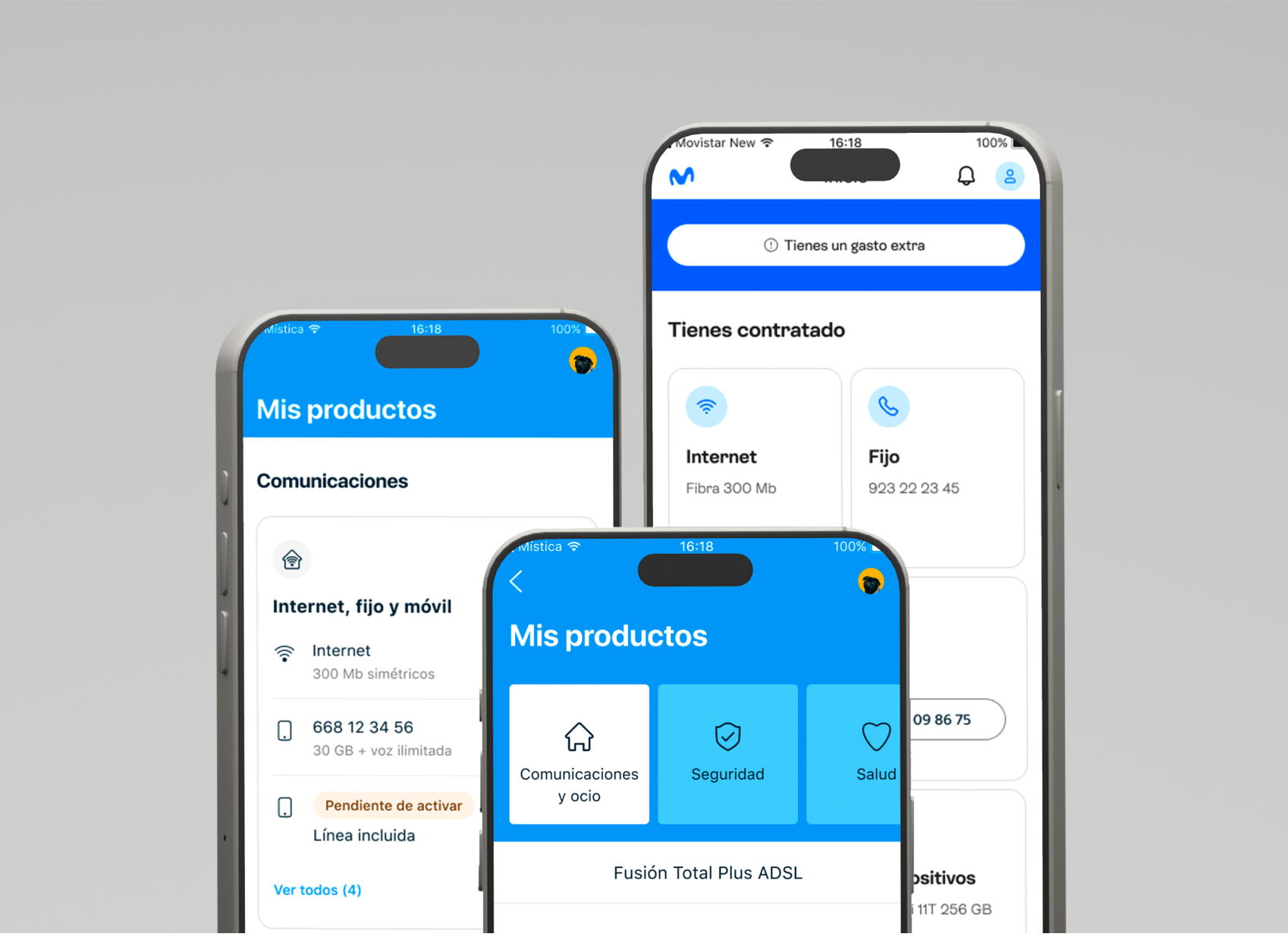 Rediseño de la app miMovistar